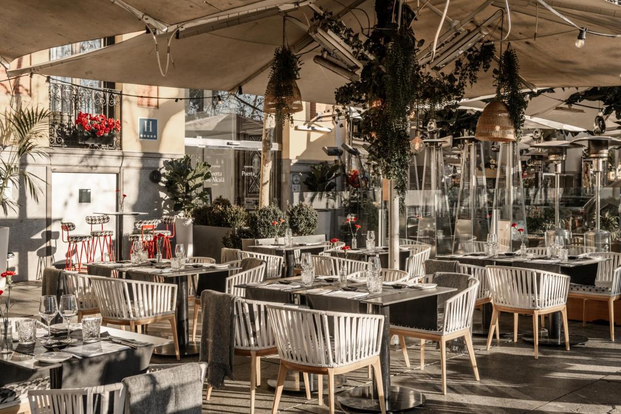 Hospes Puerta De Alcala, A Member Of Design Hotels Мадрид Экстерьер фото The restaurant's terrace